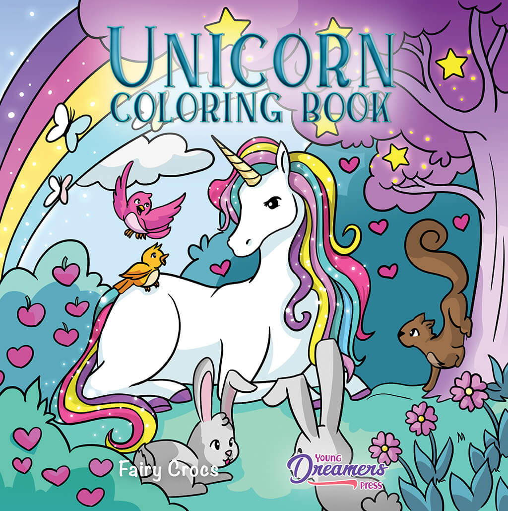 Unicorn Coloring Book for Kids – Young Dreamers Press