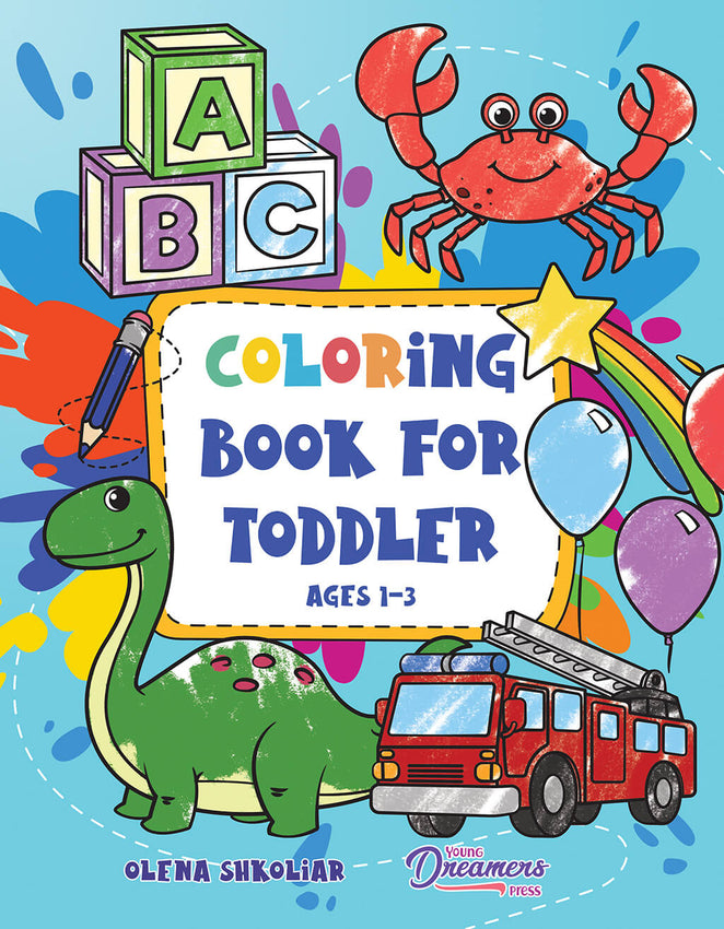 Dinosaur Coloring book for Children ages 5-8: A Ready-to-color