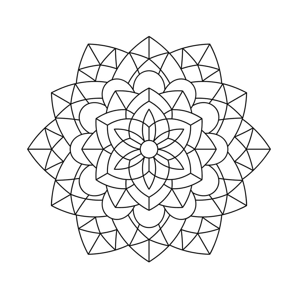 250 Mandala Coloring Pages, Mandala Adult Digital Coloring Book, Printable  Coloring Pages, Simple Mandala Designs to Be Filled in With Color - Etsy
