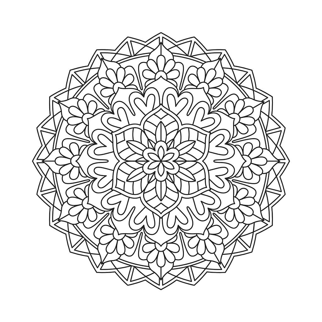 Mandala Colouring in book : 30 designs with perforated sheets!