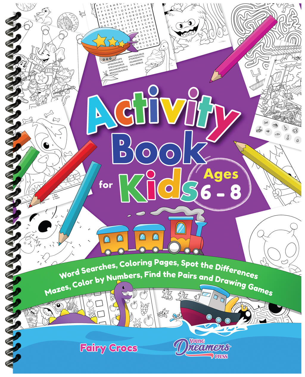 The Ultimate Kids' Spiral Activity Book Bundle