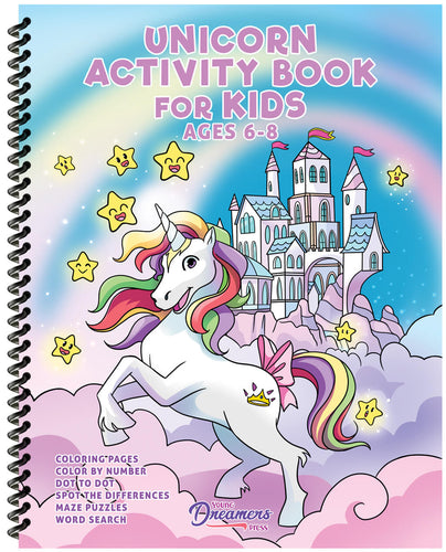 Kids Coloring Book: For Kids Ages 4-8, 9-12 – Young Dreamers Press